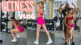 FITNESS VLOG | major booty burn & upper body workout