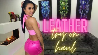 LEATHER TRY-ON HAUL