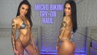 MICRO BIKINI TRY-ON HAUL