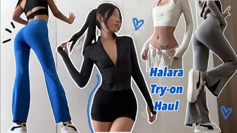 Are the VIRAL Halara flared leggings worth the hype? | TRY-ON HAUL