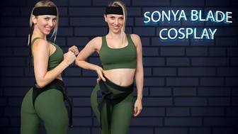 Sonya Blade Cosplay - Anizhur #1