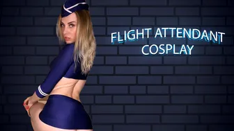 Flight Attendant Cosplay