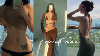 My workout routine ♥️♥️ #1