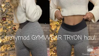 SHINYMOD GYMWEAR TRY ON HAUL-DO THE BUTT LIFT LEGGING REALLY WORK? #1