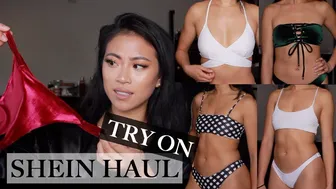 SHEIN SWIM TRY ON HAUL & REVIEW | CHRISTINE LE