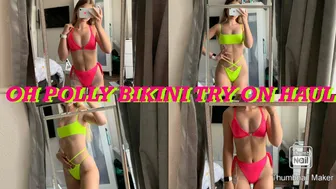 OH POLLY BIKINI TRY ON HAUL ♥️♥️ #1