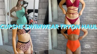 CUPSHE TRY ON SWIMWEAR HAUL????| AFFORDABLE under $30!!