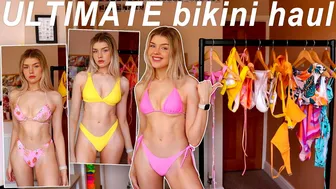 The ULTIMATE bikini try on haul | my bikini collection