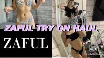 ZAFUL TRYON HAUL + BIG DISCOUNT CODE - SWIMWEAR, TOPS , SKIRTS & Accessories!! P1