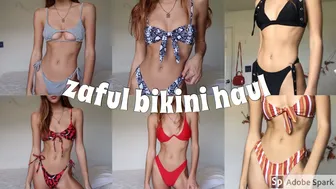 ZAFUL bikini try-on haul!