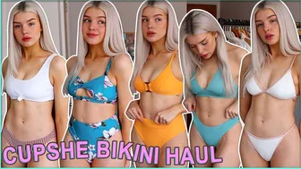 CUPSHE BIKINI TRY ON HAUL | GETTING READY FOR SUMMER 2022