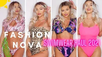 FASHION NOVA SWIMWEAR HAUL 2021 | ???????? new 2021 collections!!