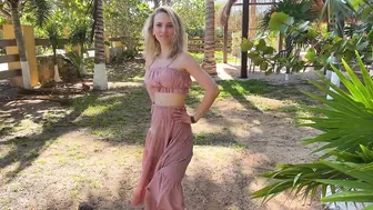 Trying BEAUTIFUL dresses and bikinis! - Anastasiia Zhurbenko - Cupshe #2