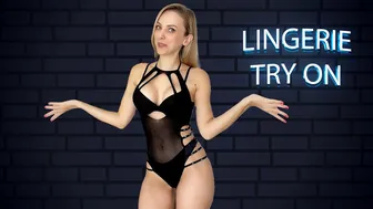 Lingerie Tryon Transparent BodySuit - Anastasiia Zhurbenko