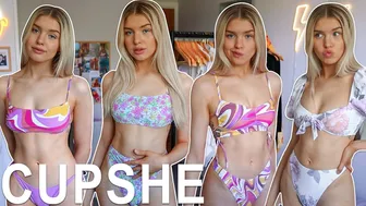 CUPSHE X JOJO FLETCHER BIKINI TRY ON HAUL | AD