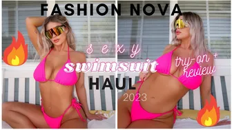 FASHION NOVA SEXY SWIMSUIT HAUL | Summer 2023????