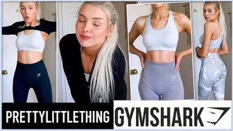 GYMWEAR TRY ON HAUL | GYMSHARK & PRETTYLITTLETHING ACTIVEWEAR