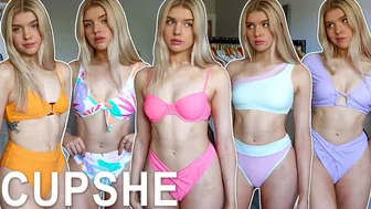 CUPSHE BIKINI TRY ON HAUL | AD