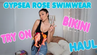 BIKINI TRY ON HAUL || Gypsea rose Swimwear