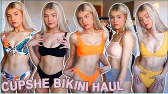 CUPSHE BIKINI TRY ON HAUL | GETTING READY FOR SUMMER 2022 | AD