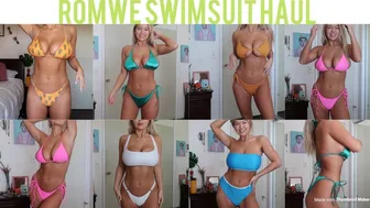 ROMWE SWIMSUIT HAUL | one million views edition!!!!