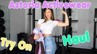 TRY ON HAUL : Astoria Activewear #1