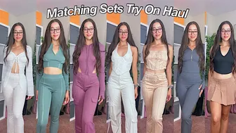 Best Affordable Matching Sets Try On Haul 2023 & Fashion Nova Matching Sets Try On Haul & Bodysuits #1