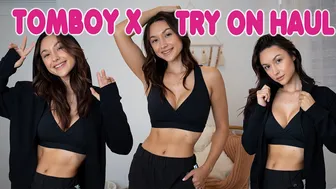 TRY ON HAUL: Tomboy X