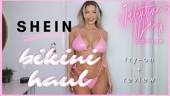 SHEIN BIKINI HAUL | Valentine's Day edition????