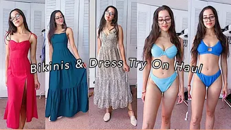 Bikini & Dress Try On Haul Summer 2022! Cupshe Try On Haul // ft Dossier