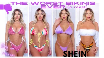 ROASTING THE WORST BIKINIS I OWN | TRY ON HAUL ♥️♥️♥️♥️♥️♥️ #1