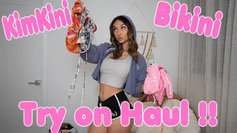 BIKINI TRY ON HAUL || Kimkini #1