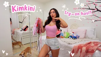 BIKINI TRY ON HAUL ||: Kimkini #1