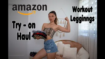 TRY ON HAUL : Amazon workout leggings #1