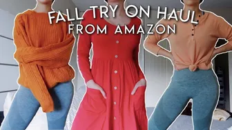 AMAZON TRY ON HAUL PERFECT FOR FALL WEATHER!