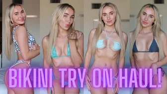 TRY ON BIKINI HAUL! (trying on my ENTIRE BIKINI COLLECTION part 2) #1