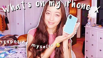 WHATS ON MY iPhone X 2021 (iOS 14 EDITION) **EXPOSED** #1