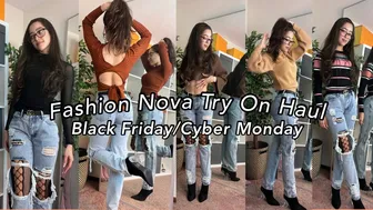 Fashion Nova Cyber Monday & Black Friday Try On Haul 2022!!