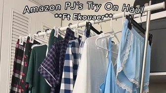 Amazon Ekouaer Pajama & Lounge Wear Try On Haul 2022!!