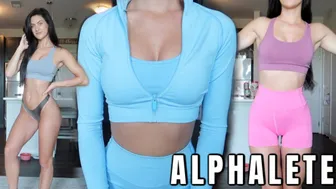 ALPHALETE HAUL | Short Shorts, Bras, & New FAVS