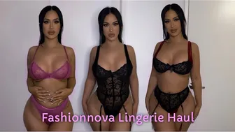 FASHION NOVA VALENTINES DAY LINGERIE TRY ON HAUL 2022♥️