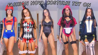 Fashion Nova Halloween Costume Try On Haul 2021!!