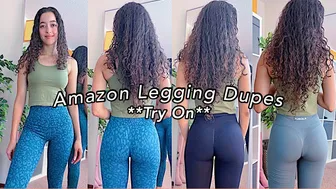 Amazon Leggings Alphalete Dupes Try On Haul 2022!! Ft. Ulike Sapphire IPL hair removal #1