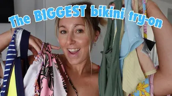 BIGGEST bikini try-on haul !!!!!! #1