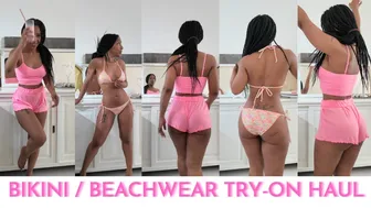 BIKINI ,SWIMWEAR, BEACHWEAR ,LOUNGE WEAR, VACATION FASHION TRY -ON HAUL | ERICA GOLDWATER #1