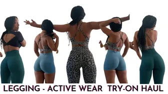 LEGGINGS & SHORTS ACTIVEWEAR TRY -ON HAUL , Scrunch , Honest Review,