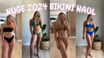 HUGE 2024 BIKINI TRY-ON HAUL/ PART 1 #1