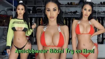 Amiclubwear Bikini Try on HAUL #1