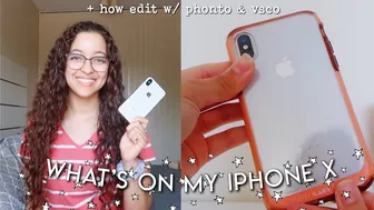 WHAT'S ON MY IPHONE X 2019 | HOW I EDIT ON PHONTO AND INSTAGRAM WITH VSCO