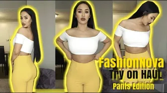 FashionNova Try on Haul....Pants Edition*